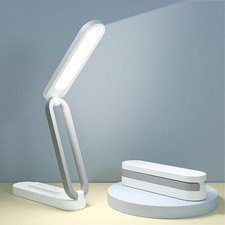 LED Desk Lamp for Office Home Battery Operated Lamp Rechargeable Lamp Foldable