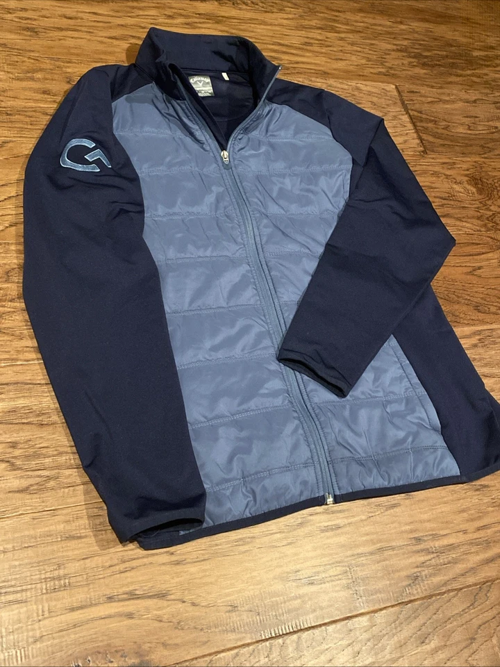 Callaway Women’s Golf Jacket Blue with Logo on Sleeve Size XL - Image 4 of 4