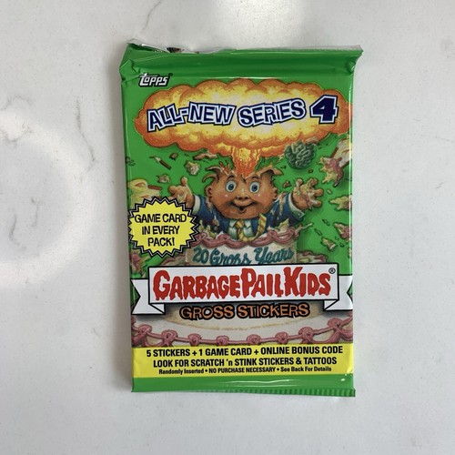 2005 Garbage Pail Kids All New Series 4 Sealed Booster Pack Topps GPK Unopened - Picture 1 of 2