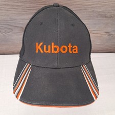 Kubota Strapback Hat Multicolor One Size Adjustable Embroidered Mesh Back