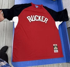 NEW STALL & DEAN RUCKER THROWBACK JERSEY T SHIRT 2XL 1946 Red Black White
