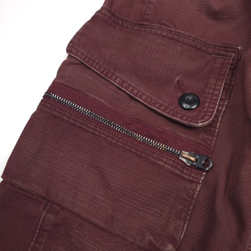 $220 G-Star Raw Red Cotton Loose Fit Utility Cargo Pants Jeans Mens Size 30 X 32 - Picture 6 of 12