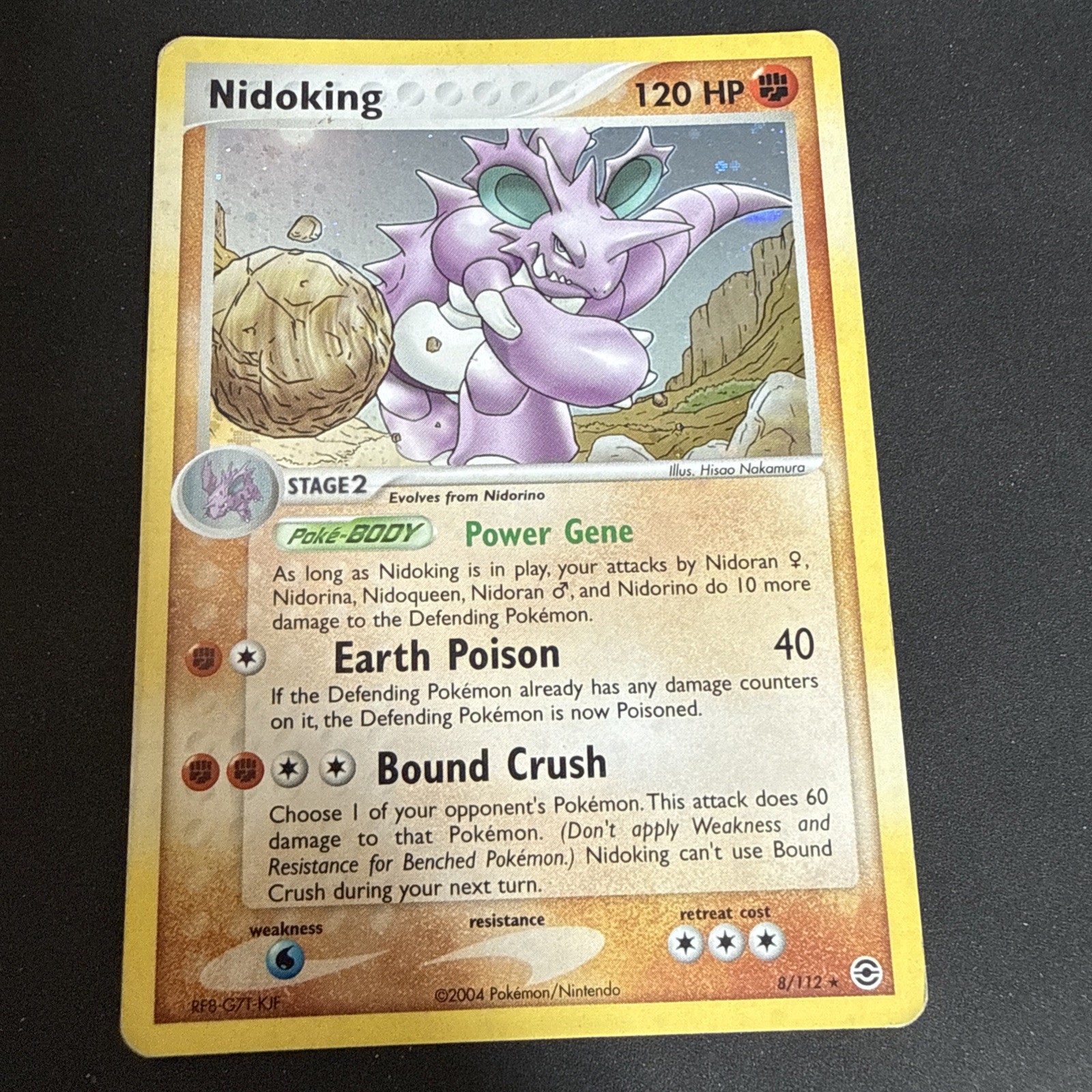 Nidoking 8/112 EX FireRed & LeafGreen Holo