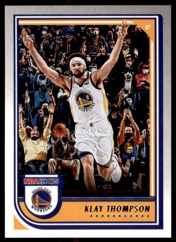2022-23 PANINI NBA HOOPS #224 KLAY THOMPSON GOLDEN STATE WARRIORS BASKETBALL