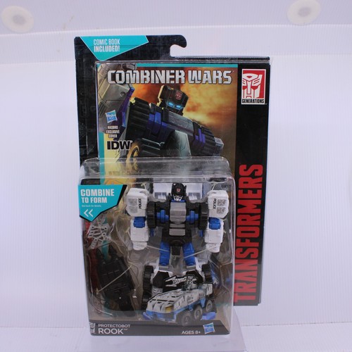 E1 Hasbro Transformers Deluxe Class Actionfigur Combiner Wars Protectobot Rook