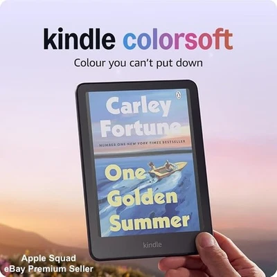 AMAZON KINDLE COLORSOFT 16GB NEWEST GEN 2025 NO ADS BLACK NEW SEALED RRP:£239.99