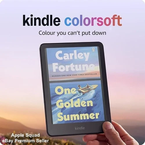 AMAZON KINDLE COLORSOFT 16GB NEWEST GEN 2025 NO ADS BLACK NEW SEALED RRP:£239.99