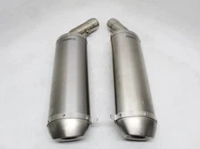 Ducati 1098 1098R 1198 848 EXHAUST PIPE MUFFLER Akrapovic Titanium Twin Silencer