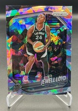 2025 Prizm WNBA - Cracked Ice Jewell Loyd #57 - Las Vegas Aces