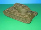 MARX Deluxe Sets Battleground #51 Dark Green Tank Vintage