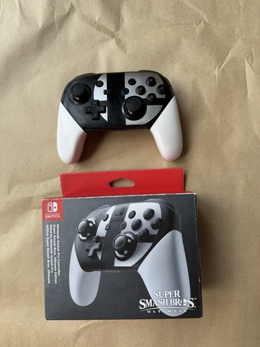 Nintendo Switch GENUINE Pro Controller Working Super Smash Bros Ultimate Edition - Afbeelding 3 van 18