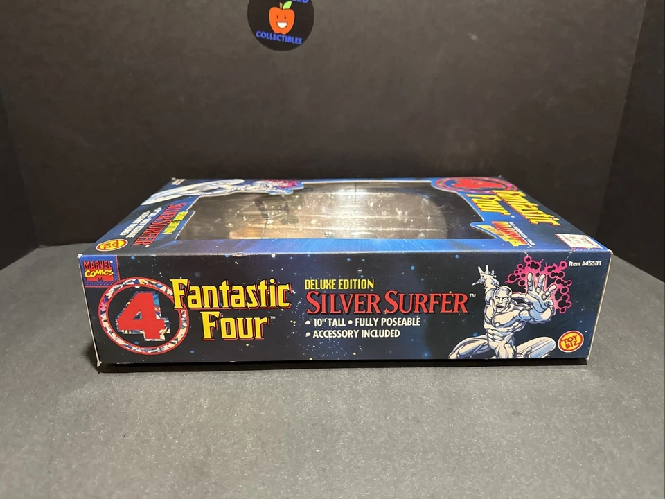 NUEVA FIGURA DE ACCIÓN SILVER SURFER FANTASTIC 4 EDICIÓN DE LUJO UNIVERSO MARVEL Foto 4 de 4