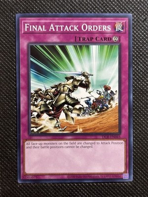 YuGiOh! Final Attack Orders DCR-EN045 Common 25th Anniversary Edition Near Mint
