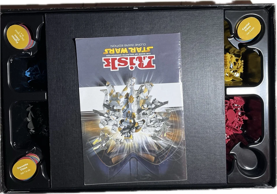RISK Star Wars Clone Wars Edition Board Game Parker Brothers 2005 - Image 3 of 4