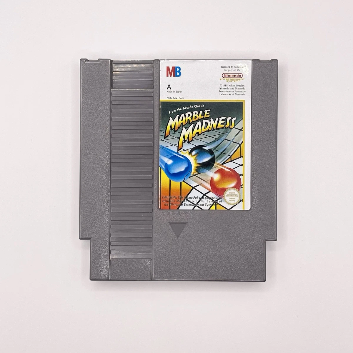 FC★MARBLE MADNESS NES 海外版★箱付・説明書付・ソフト付 Marble Madness - (NES) Nintendo Entertainment System [Pre-Owned