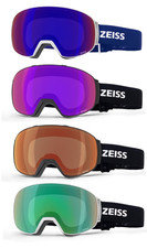 Maschera da sci e snowboard lenti Zeiss occhiali maschere da neve per uomo donna