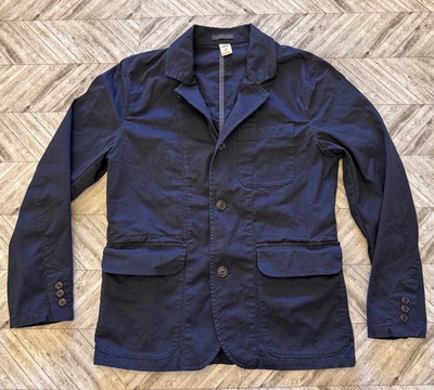 #ad Flint and Tinder Jacket Mens Blue Small Desert Field Blazer Pack Chore Field Y2K $80.73