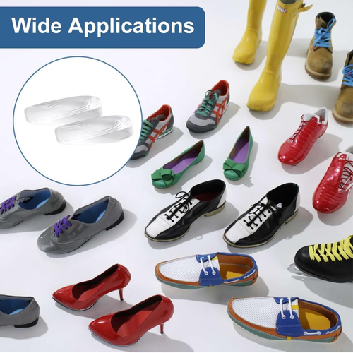 2 Paar Gel Fersenpolster Fersenkissen, 1cm Fersenkeil Achillessehne, Fersensporn - Bild 6 von 7