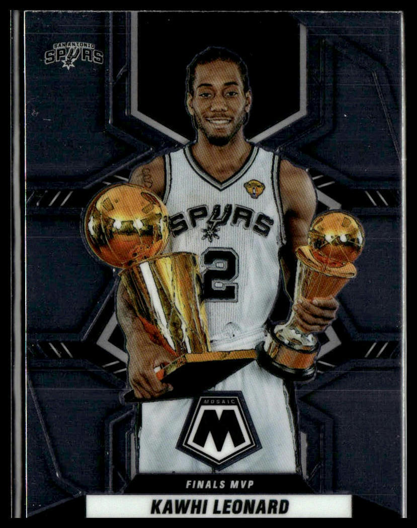 Kawhi Leonard 2021-22 Panini Mosaic Card #300