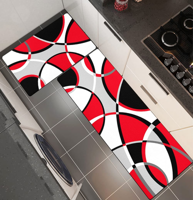 Black And Red Kitchen Rugs