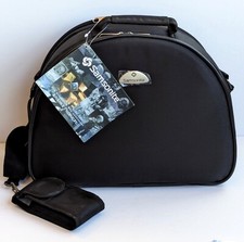 NWT Vtg RARE Black Clamshell Samsonite Father's Unisex Diaper Bag Changing Pad 