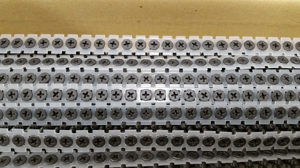 #6 x 1-1/8" Collated Phillips Bugle Head Course Thread Screws 10,000 Screws BULK - Image 2 of 4