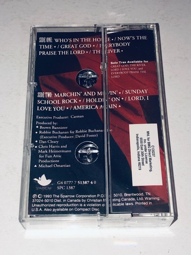 Carman The Standard Gospel Music Cassette 1C17 - Picture 2 of 4