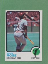 1973 Topps Pete Rose #130 Reds Card NM+ SUPER SHARP