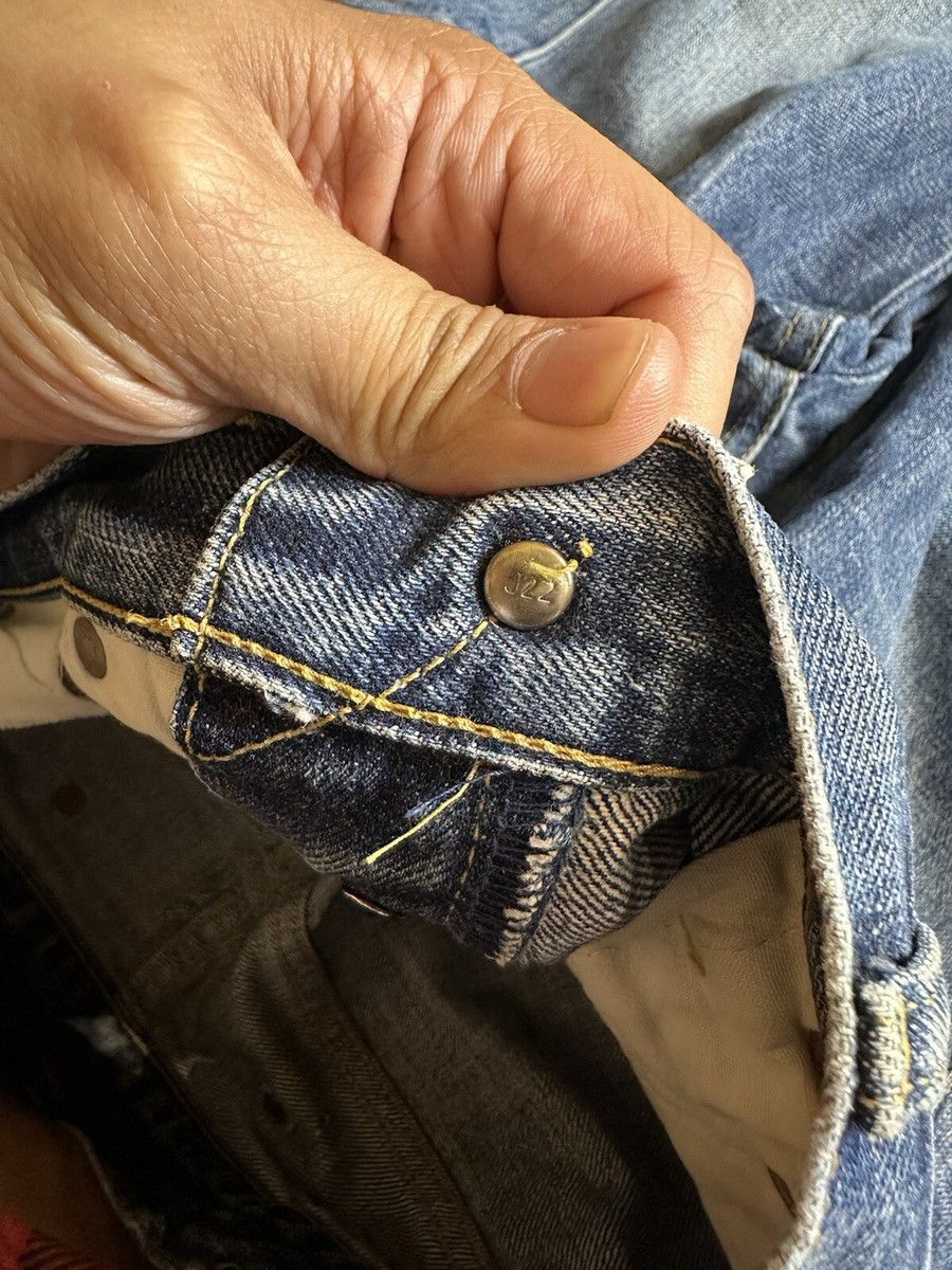 LVC Levi's 702 Buckleback Big E 30x36 Selvedge Denim J22