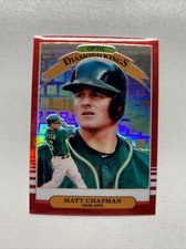 2019 Panini Donruss Optic Diamond Kings Red Pandora Prizm /99 Matt Chapman 12