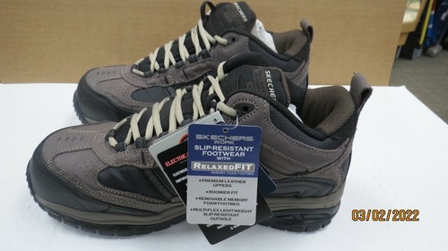 SKECHERS 77027EW/BRBK RELAXED FIT 