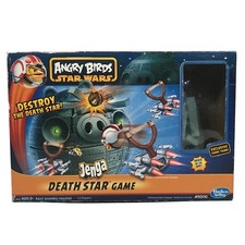 2012 Hasbro Gaming Angry Birds Star Wars Jenga Death Star Game Exclusive Chewie