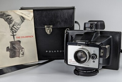 Polaroid The Colorpack Land Camera 107/108 Film w/ Case