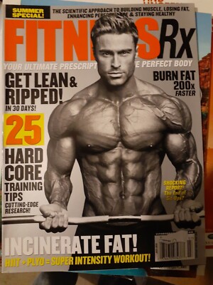 Fitness Rx,get leaned&ripped,+burn fat 200x faster&more/2016