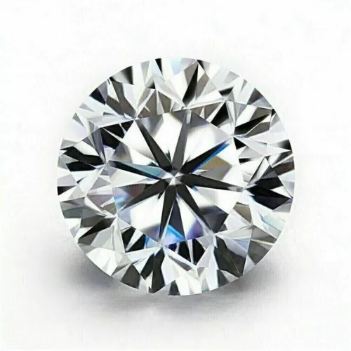 5 Ct Natural White Diamond Round Cut VVS1 D Grade Certified R35