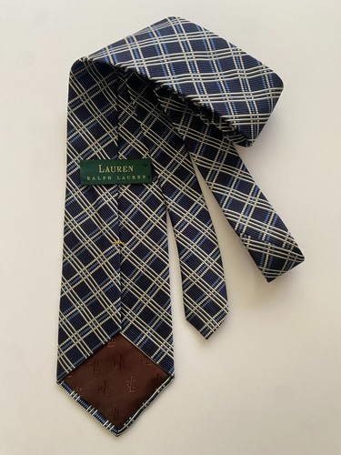 RALPH LAUREN SILK TIE 56 X3.75" WIDE.NEW.USA. - Picture 2 of 2
