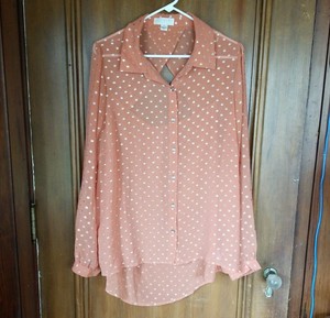 orange blouse forever 21