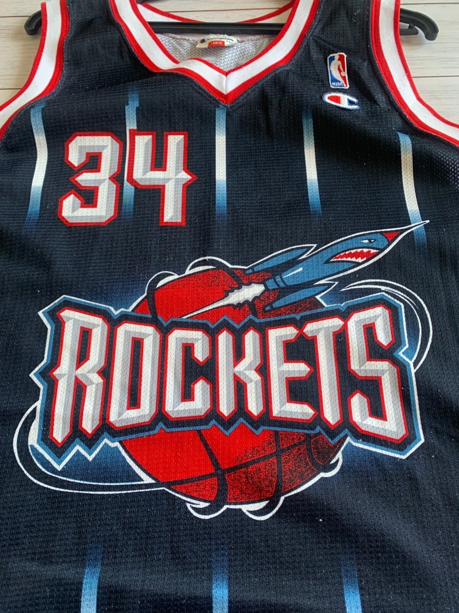 Houston Rockets NBA basketball Jersey Champion Size L #34