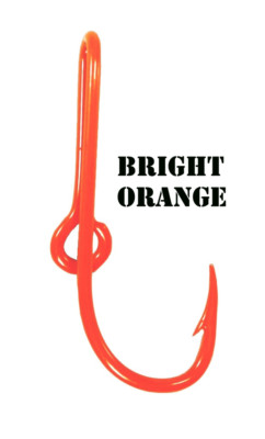 Orange Colored Eagle Claw Fish Hook Hat 