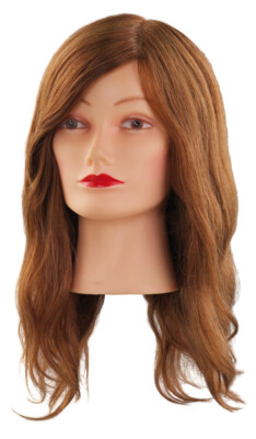 Comair Übungskopf Mia ''Naturell'' 40 cm dunkelblond