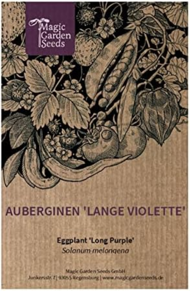 Melanzana 'Violetta lunga' (Solanum melongena) - circa 30 semi