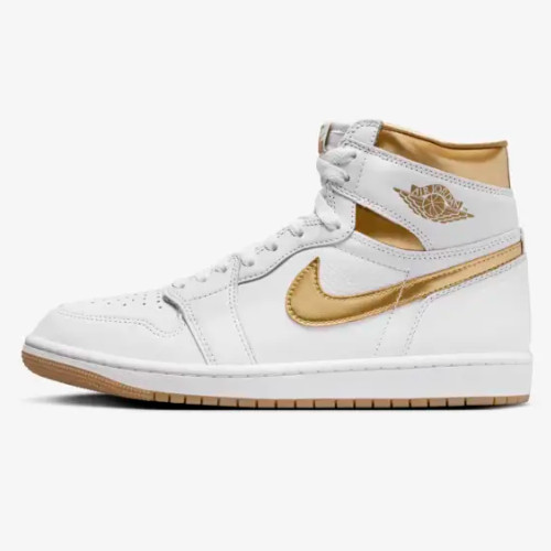 Nike Womens Air Jordan 1 High OG White Gold (FD2596-107) Доставлены в ускоренном порядке