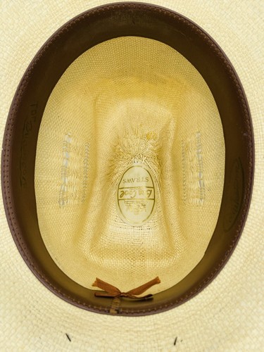 Vintage BEE COOL STRAWS Cowboy Hat Natural feathers - Picture 9 of 11