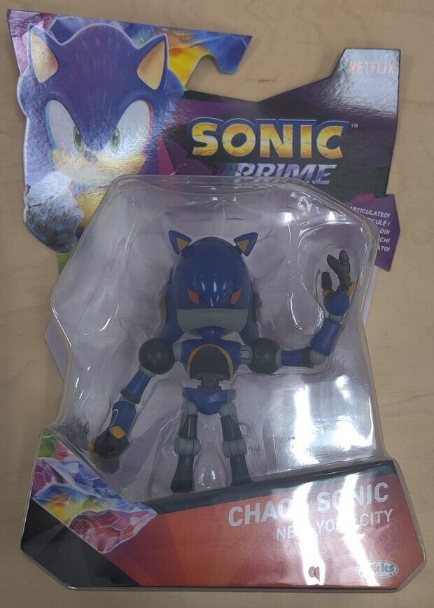 Sonic the Hedgehog Prime Chaos Sonic New Yoke City Jakks 4 Sonic the Hedgehog Prime Chaos Sonic New Yoke City Jakks 4