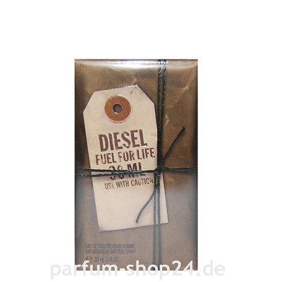 (EUR 1.563,33/L) Diesel Fuel for Life Homme Eau de Toilette EdT 30 ml NEU OVP