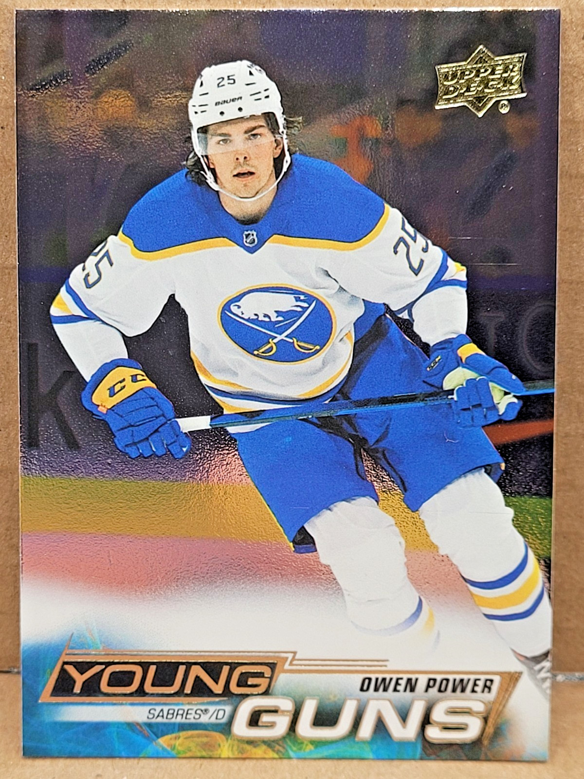 2022-23 Upper Deck Owen Power Young Guns Silver Foil #228 Rookie RC