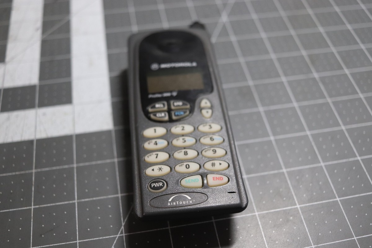 最終案内:Apple製Motolora 68040内部モデルオブジェ Vintage Motorola Profile 300 Cell Phone Untested Fair for sale