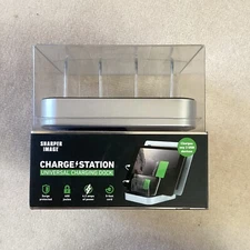 Sharper Image USB Charging Station For Cell Phones, Tablets, iPads , Lighted