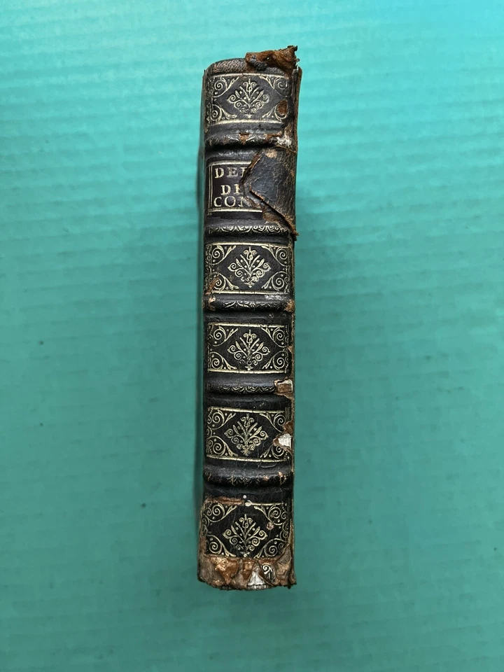 In Defense of the Papal Constitution (1714) by M. Pretre French Leather Book - Image 3 of 4