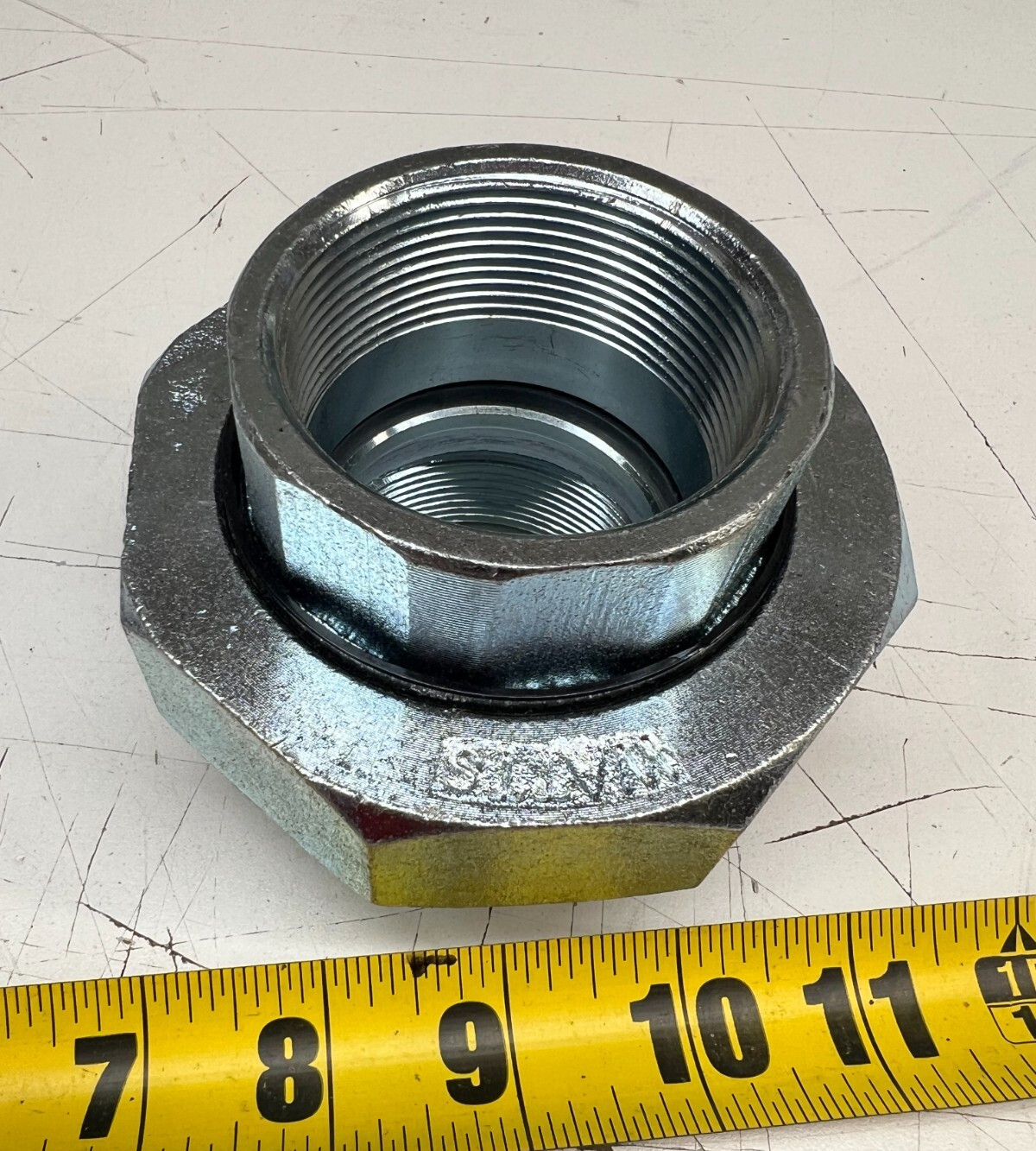 2" Watts Dielectric Union Threaded NPT Connections Zinc Plated Galvanized Iron